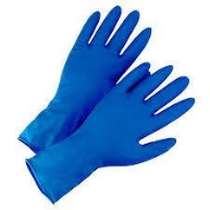 Рукавички господарські гумові щільні, сині: продаж, ціна у Одесі.  Господарські рукавички від "MT Group" - 1618805584